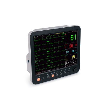 Monitor de pressão arterial de seis parâmetros de cabeceira multilíngue